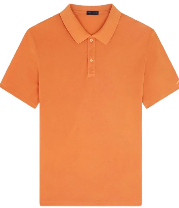 ID24278-Paul and Shark Orange Polo Shirt