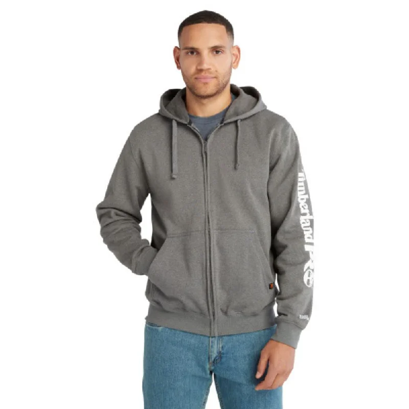 Timberland PRO Hood Honcho Full Zip Work Hoodie - Dark Charcoal TB1A235XAB0