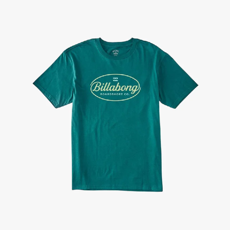 Billabong Mens Vista Short Sleeve Tee Deep Teal