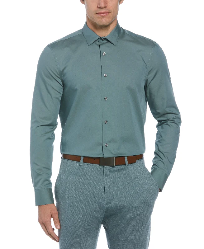 Non-Iron Twill Solid Shirt