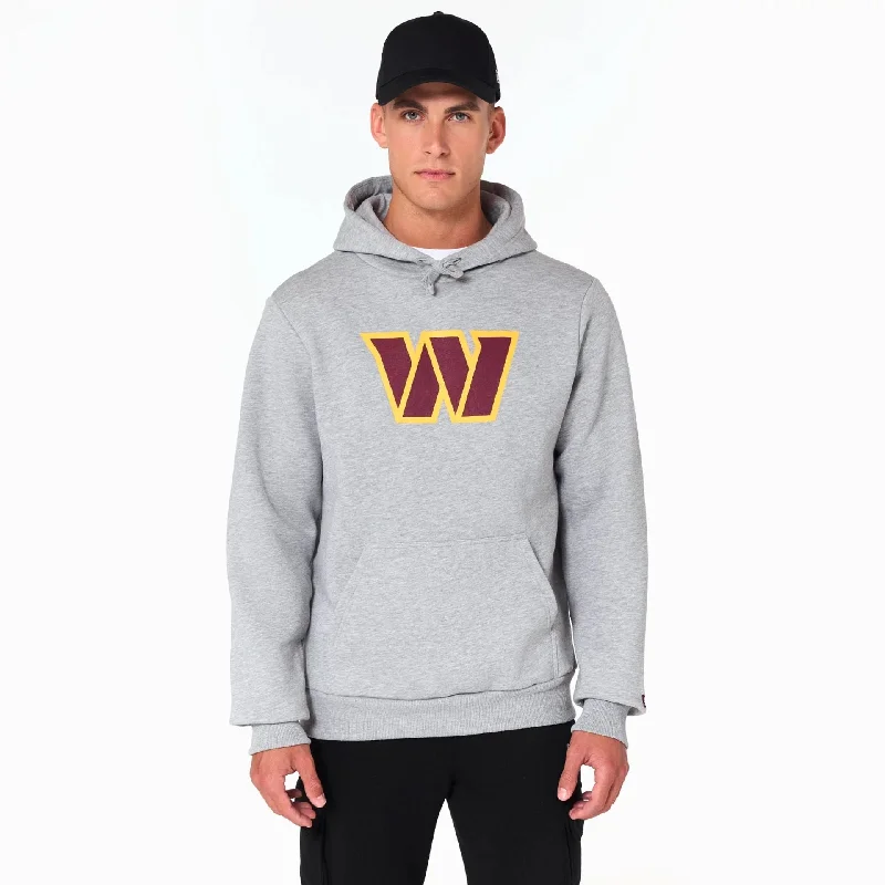 Washington Commanders NFL Grey Pullover Hoodie