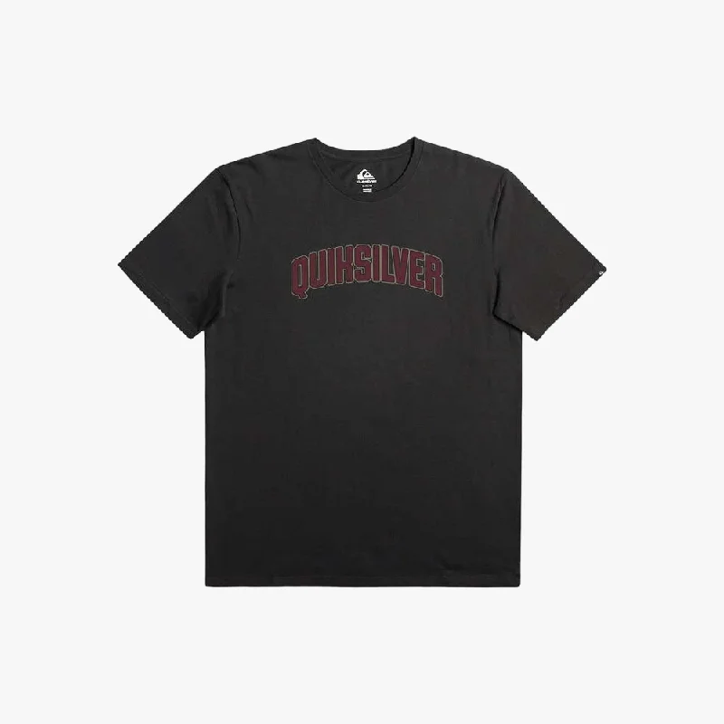 Quiksilver Mens Scholarship Short Sleev Tee Black