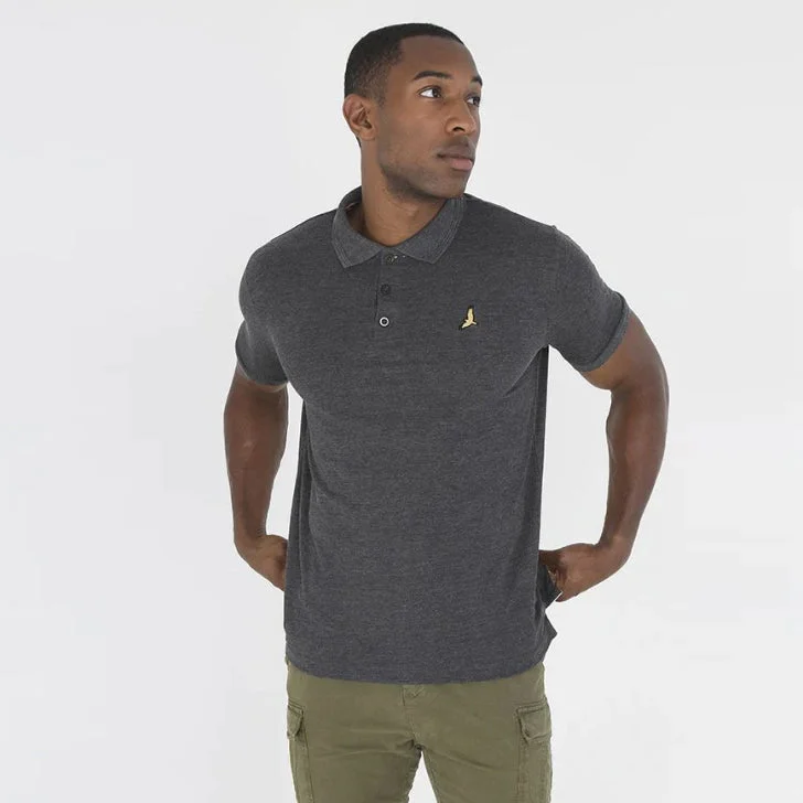 BS - Men 'Charcoal' Housemark Slim Fit Polo BS80