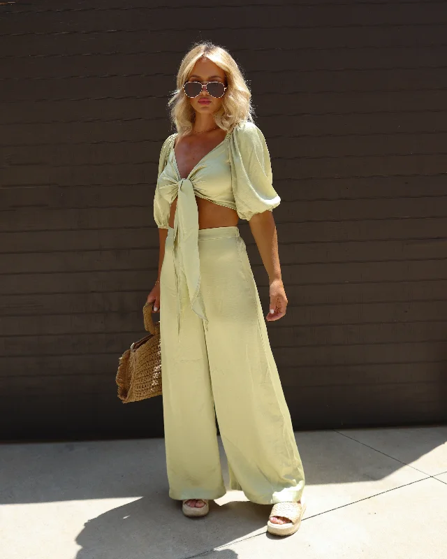 Take Action Erina High Rise Wide Leg Pants
