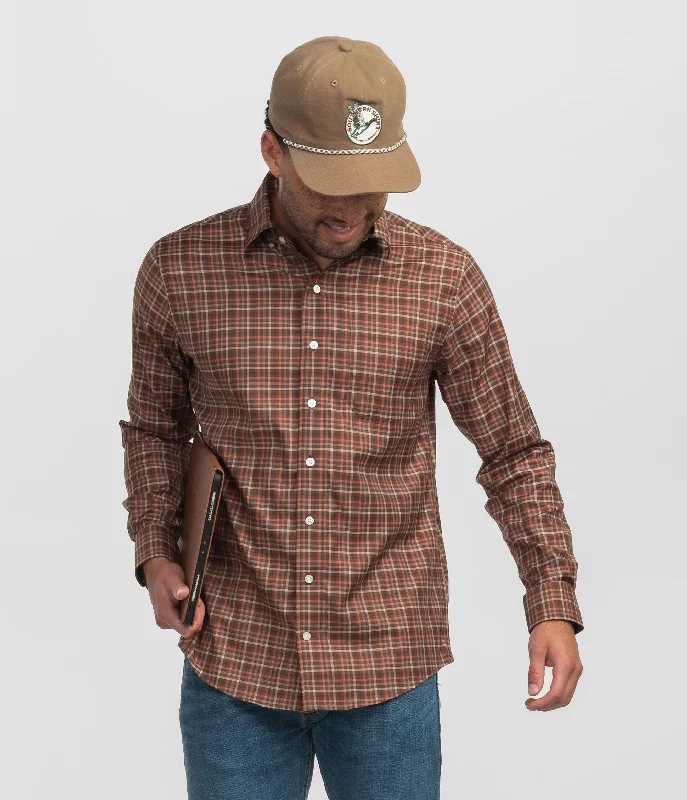 Southern Shirt Co. - Samford Check LS - Hazelnut