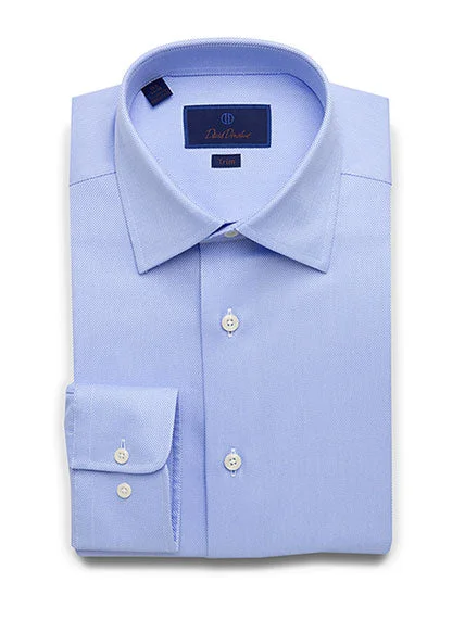 Royal Oxford Barrel Cuff Trim Fit Dress Shirt