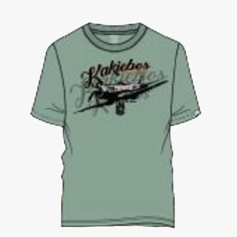 Kakiebos Classic Fit Short Sleeve Tee Lt Olive