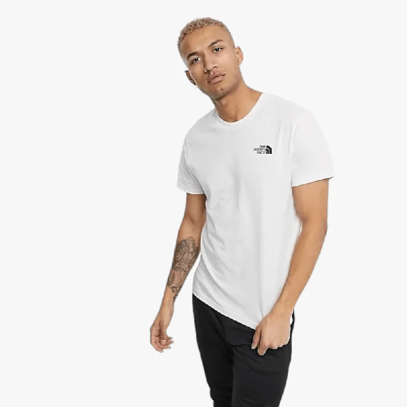 The North Face Mens Simple Dome Short Sleeve Tee Tnf White