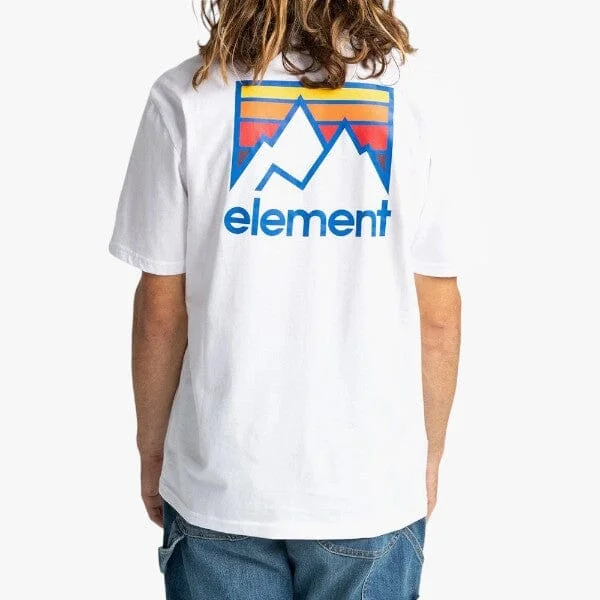 Element Mens Joint Short Sleeve Tee Optic White