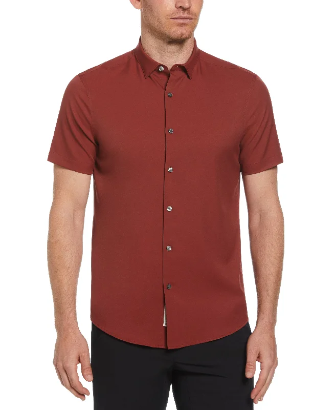 Slim Fit Total Stretch Solid Shirt