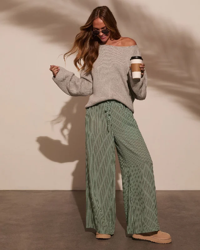 Mega Discount Addiena Striped Drawstring Pant