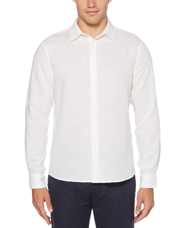 Solid Linen Shirt