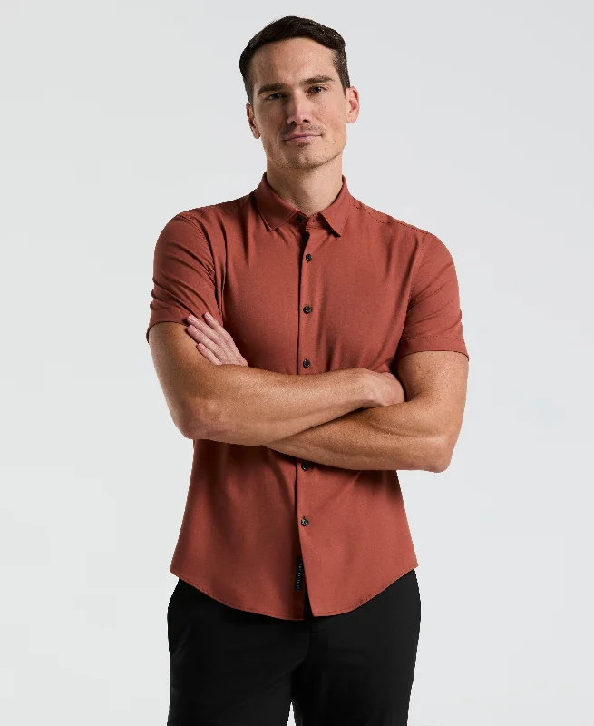 Slim Fit Total Stretch Solid Shirt