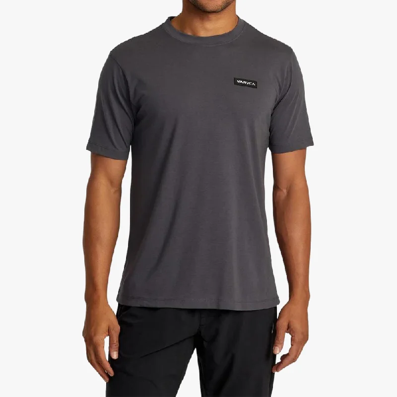 Rvca Mens Icon Short Sleeve Tee Slate