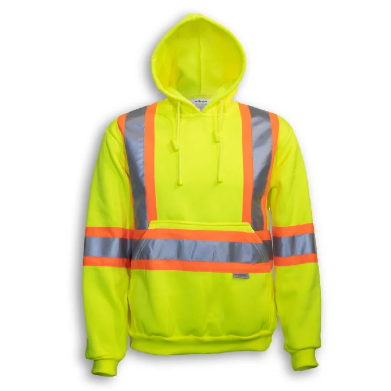 Big K Men's Hi-Vis 100% Polyester Hoodie BK3551