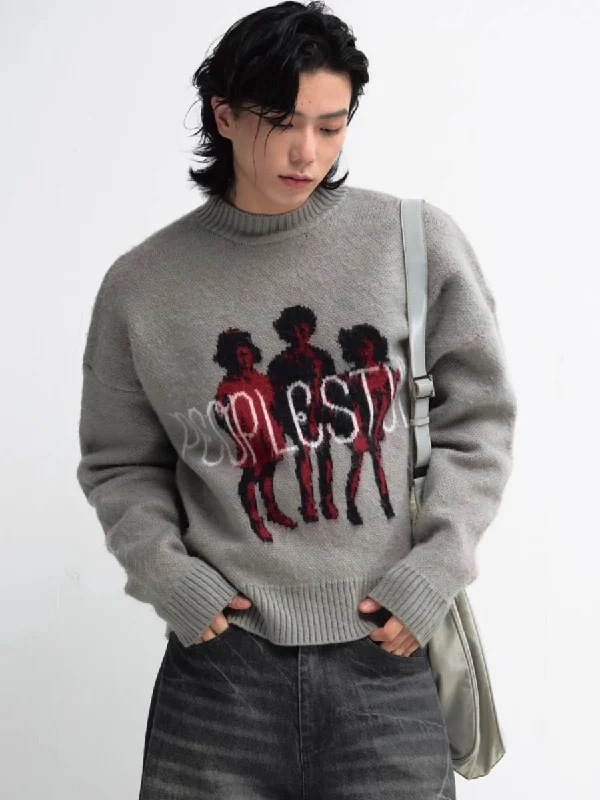 [PEOPLESTYLE]casual knitwear na1659