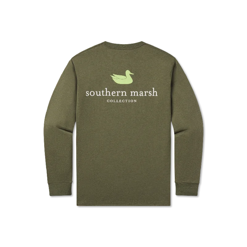 Washed Dark Green Heather