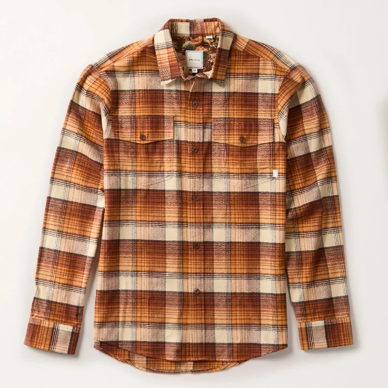 Men's Workhorse Flannel Shirt- Sedona Orange