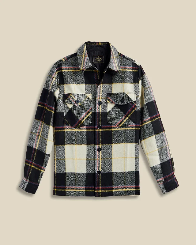 Wool 'Logan' Lined Overshirt