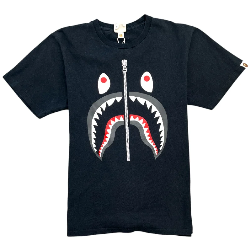 Men's Shark Logo T-Shirt Black Size L