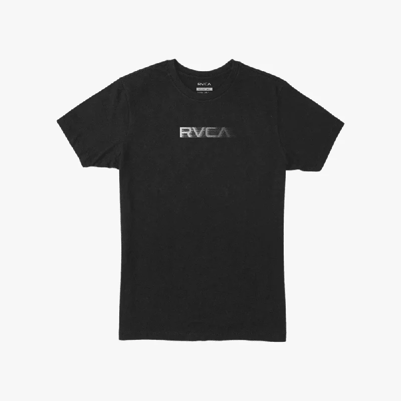 Rvca Mens Big Rvca Speed Short Sleeve Tee Black