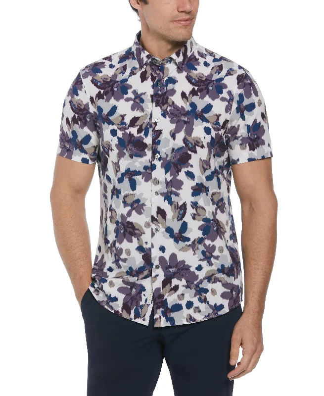 Total Stretch Floral Print Shirt