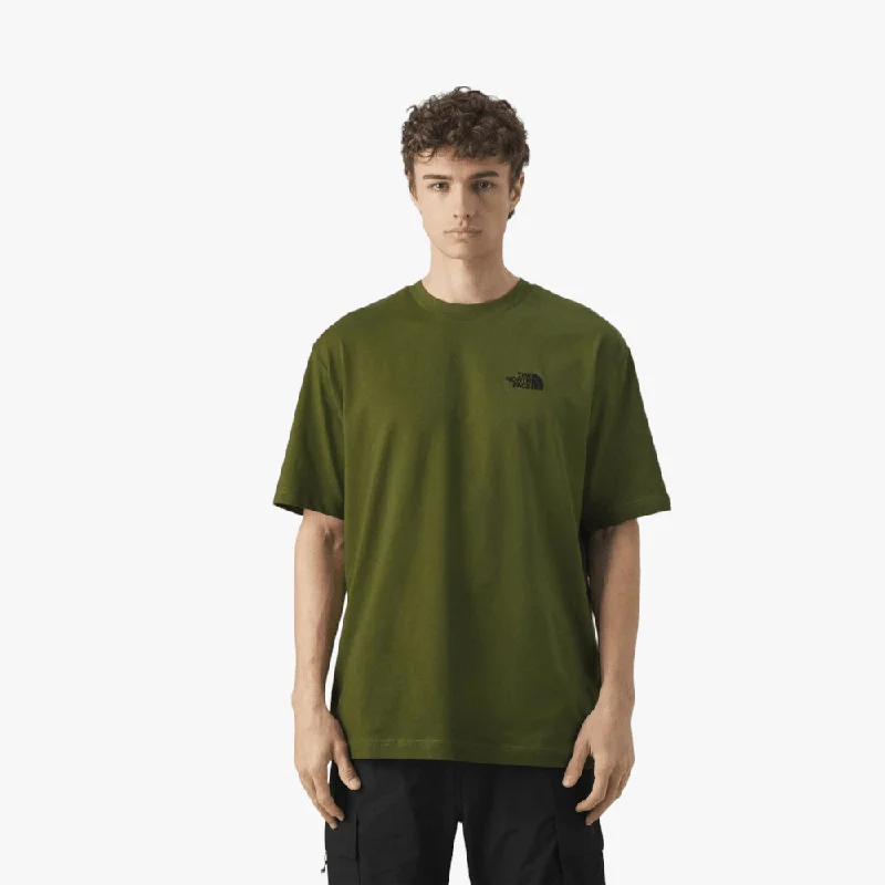 The North Face Mens Simple Dome Short Sleeve Tee Fawn Grey