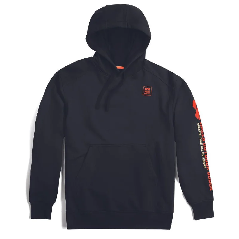 Walls Men's Graphic Logo Fleece Work Hoodie YW65 - Black