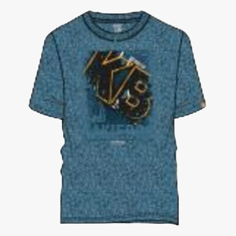 Kakiebos Mens Classic Fit Short Sleeve Tee Navy Mel