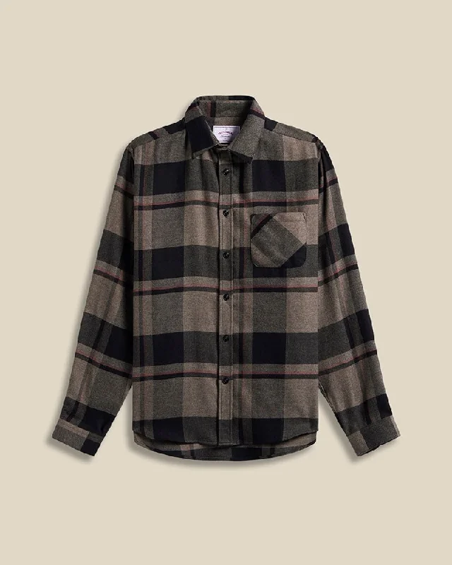 Cotton 'Ubbo' Flannel Shirt