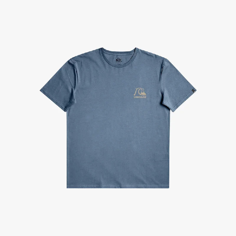 Quiksilver Mens Bubble Logo Short Sleeve Tee Bearing Sea