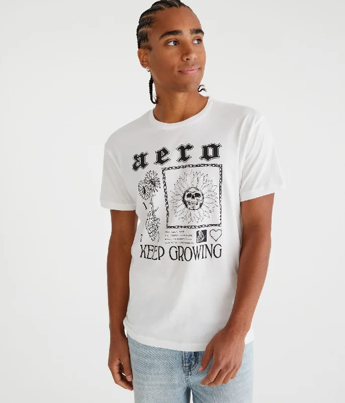 Aeropostale 1987 Keep Growing Graphic Tee