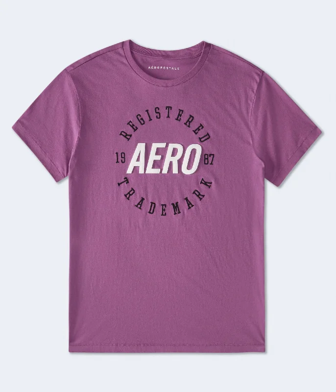 Aeropostale 1987 Trademark Appliqué Graphic Tee