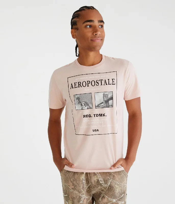 Aeropostale City Scene Graphic Tee