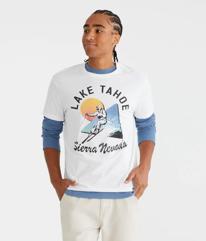 Aeropostale Lake Tahoe Graphic Tee