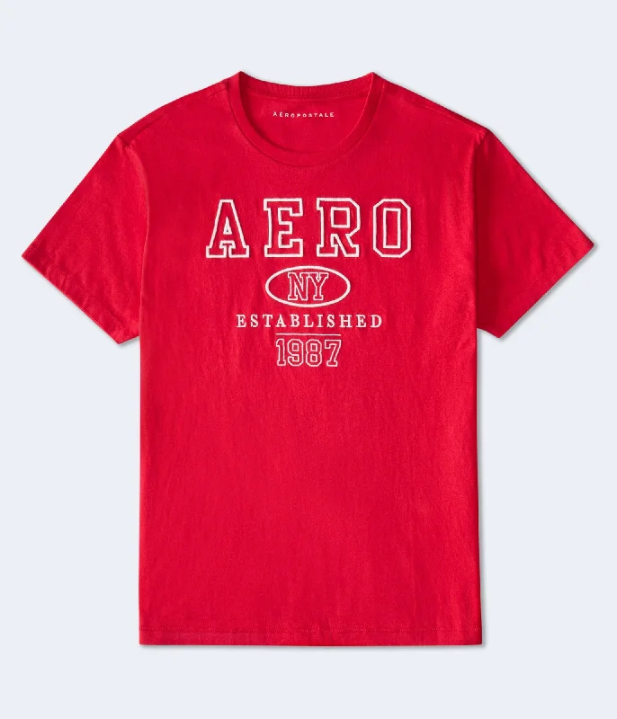 Aeropostale Ny 1987 Logo Graphic Tee