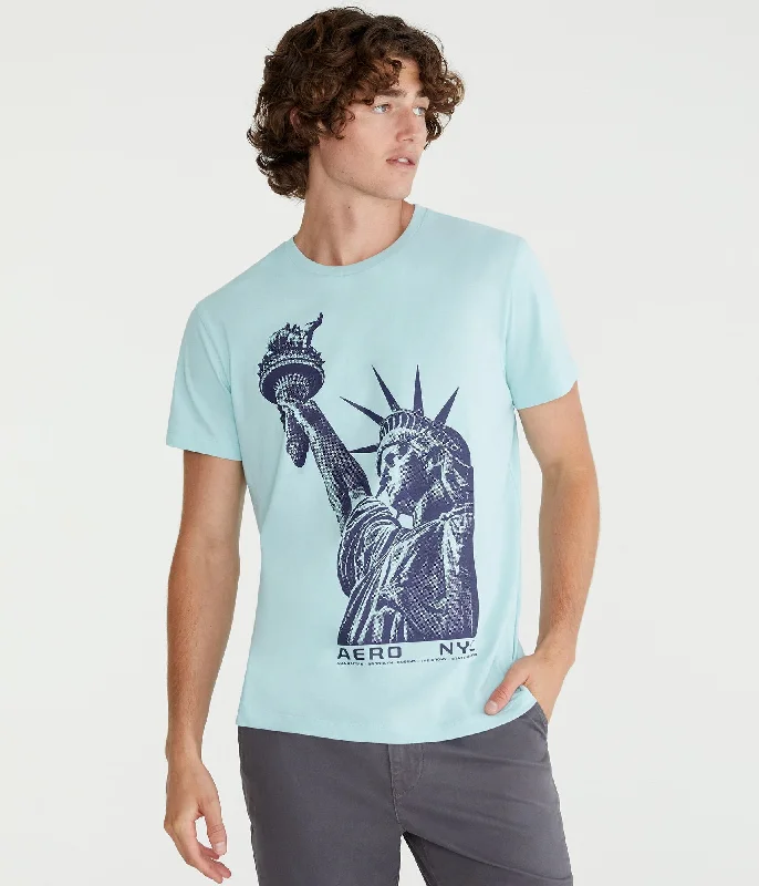 Aeropostale Nyc Statue Of Liberty Graphic Tee