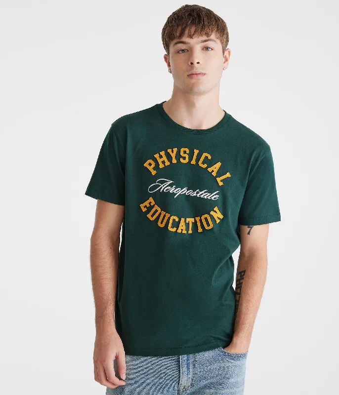 Aeropostale Physical Education Appliqué Graphic Tee