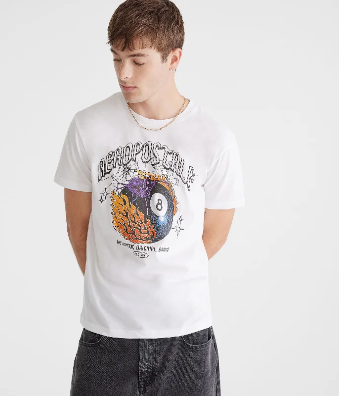 Aeropostale Spider Eight-Ball Graphic Tee