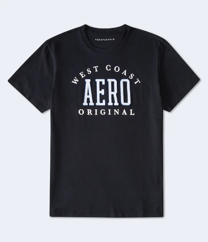 Aeropostale West Coast Foil Graphic Tee