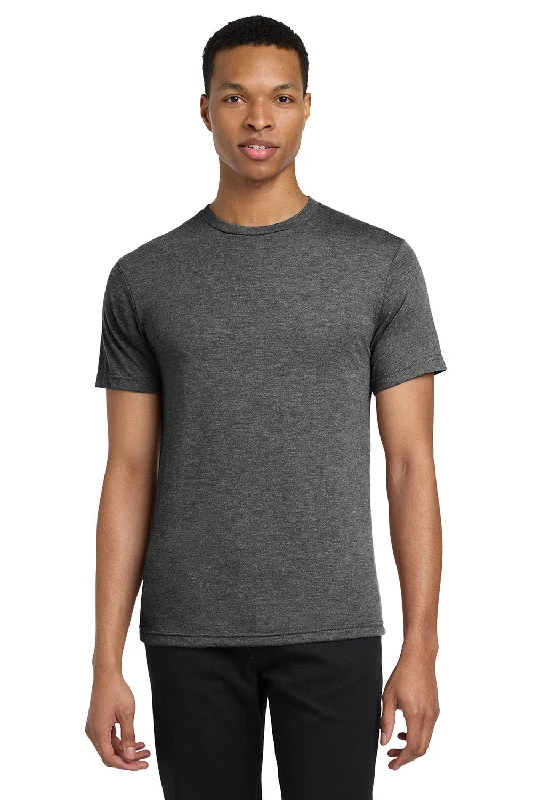 Gildan Mens Short Sleeve Crewneck T-Shirt - Heather Dark Grey