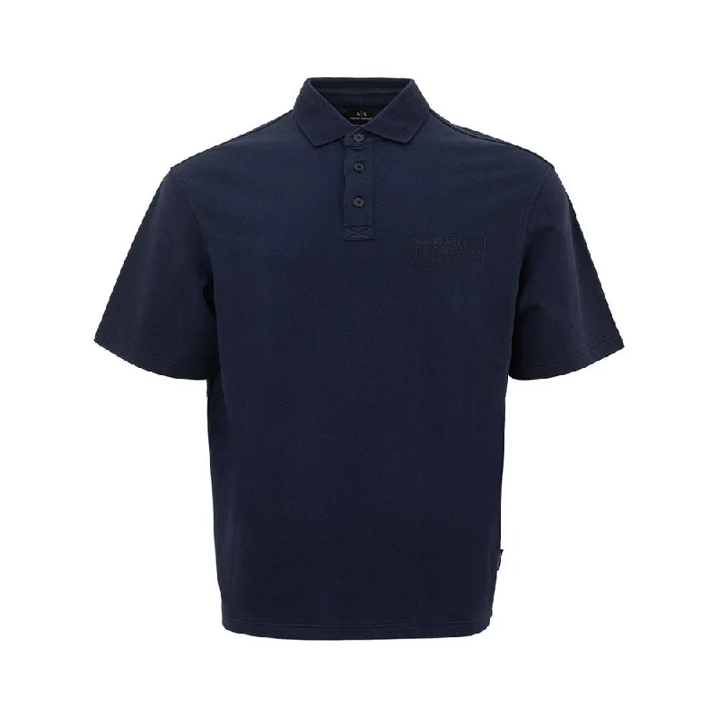 Armani Exchange Sleek  Cotton Polo Shirt for Men's Men