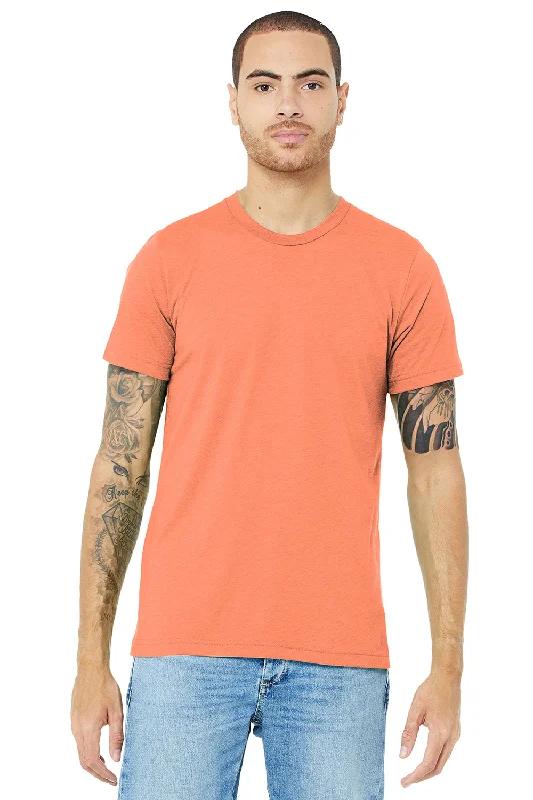 Bella + Canvas Mens Short Sleeve Crewneck T-Shirt - Orange