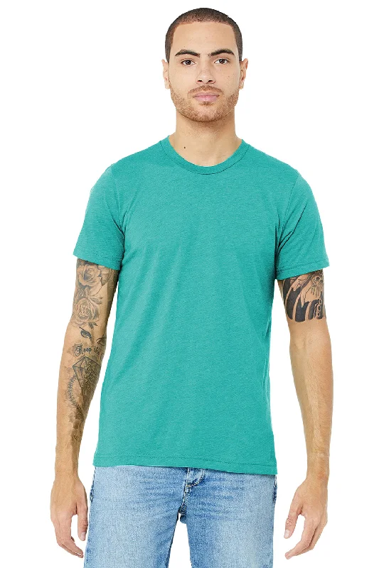 Bella + Canvas Mens Short Sleeve Crewneck T-Shirt - Sea Green