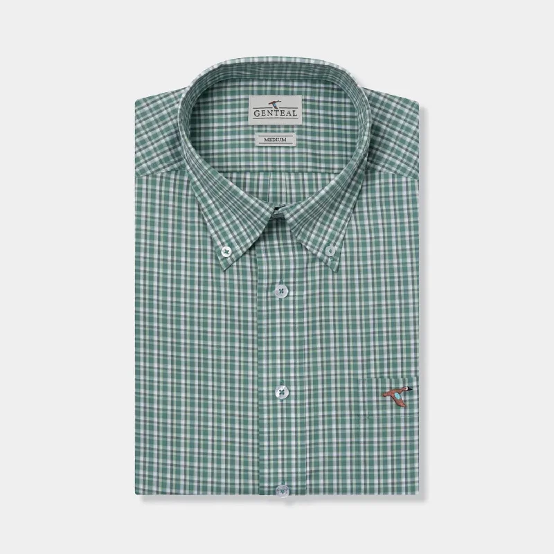 Bennett Cotton Sport Shirt In Lichen