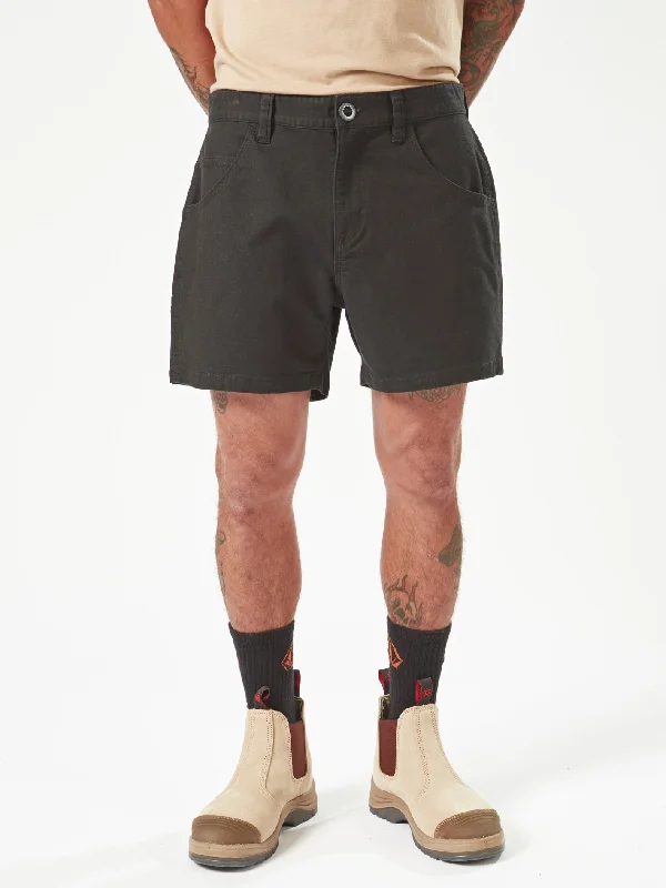 Volcom Workwear Bevel Work Shorts - Black