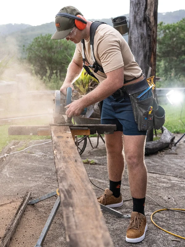 Volcom Workwear Bevel Work Shorts - Navy