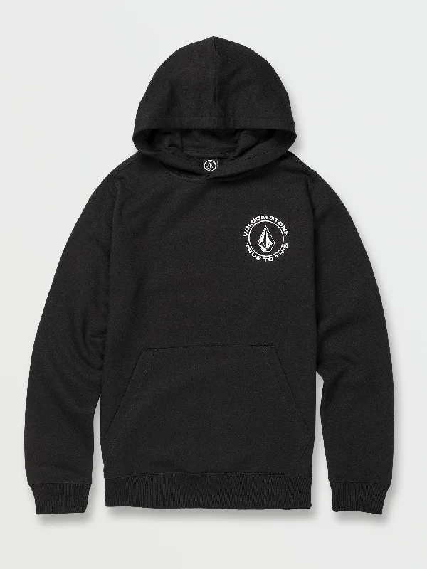 Big Boys True To This Pullover Hoodie - Black