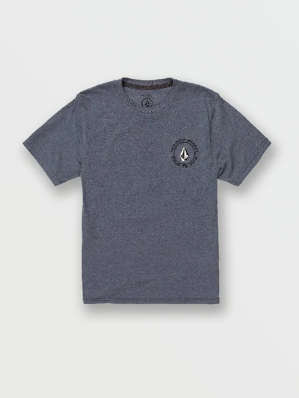 Little Boys True To This Short Sleeve Tee - Dark Slate Heather