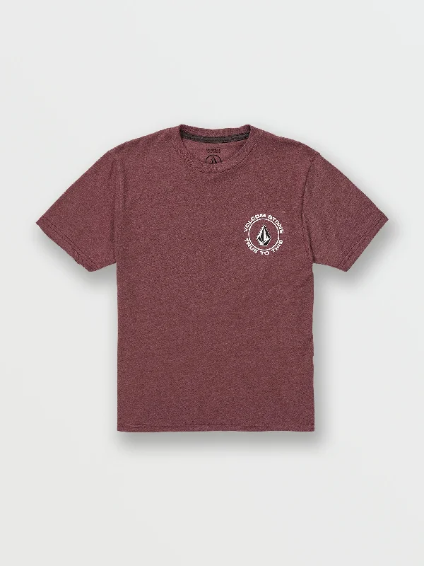 Little Boys True To This Short Sleeve Tee - Port Heather